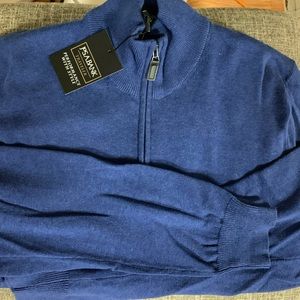 NWT Jos A. bank 1/4 zip